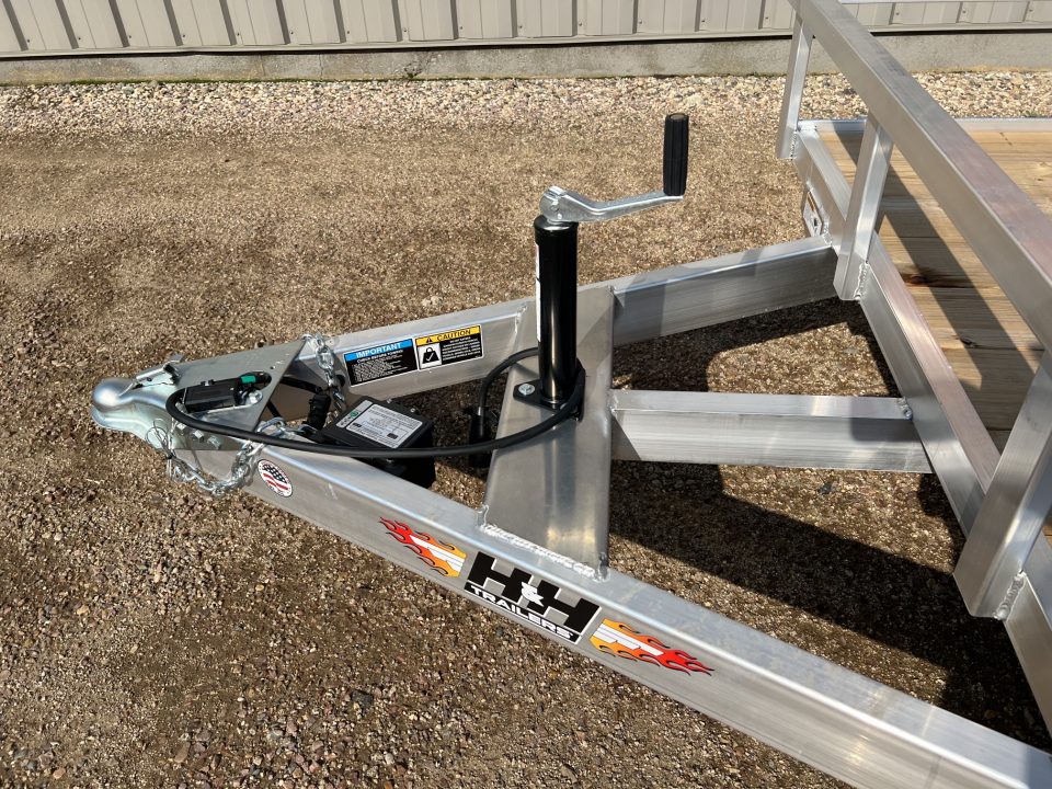 New 2027 H&H Trailers 14' Tandem Aluminum Utility Trailer