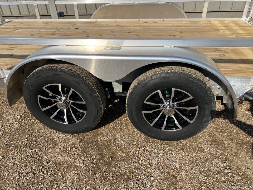 New 2027 H&H Trailers 14' Tandem Aluminum Utility Trailer