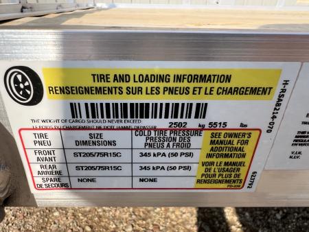 New 2027 H&H Trailers 14' Tandem Aluminum Utility Trailer