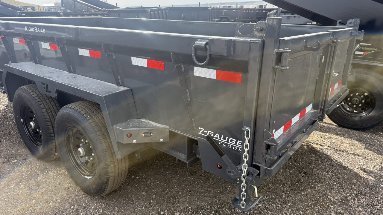 New 2027 Lamar 14' Telescopic Dump Trailer