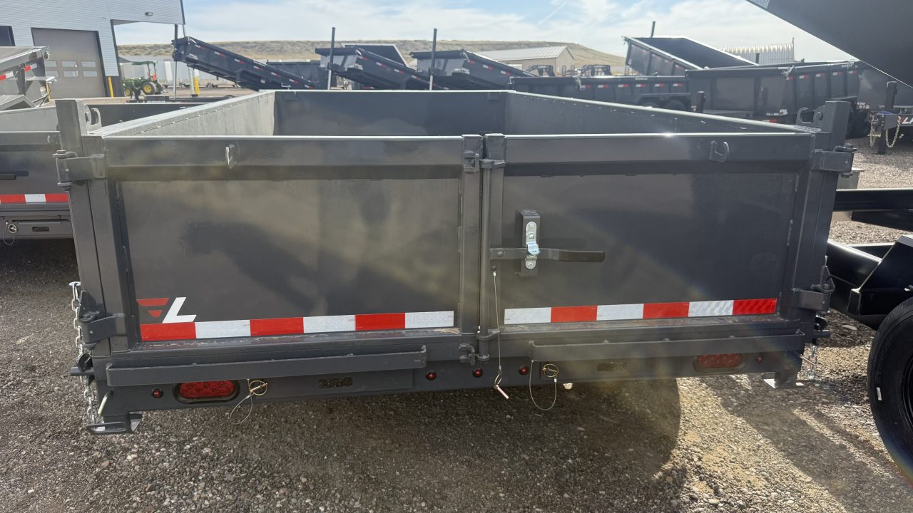 New 2027 Lamar 14' Telescopic Dump Trailer