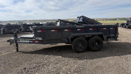 New 2027 Lamar 14' Telescopic Dump Trailer