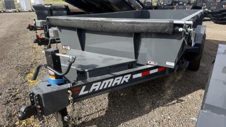 New 2027 Lamar 14' Telescopic Dump Trailer
