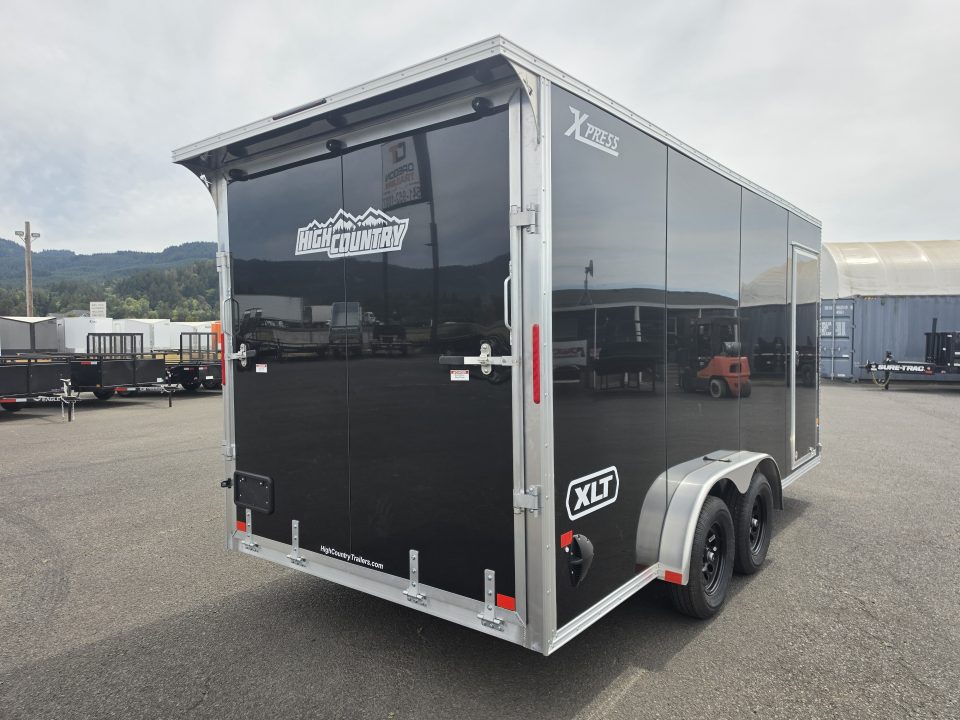 New 2027 ALCOM 7.5x16 XPRESS XLT Aluminum Enclosed Trailer w/ Upgrades 7K GVWR