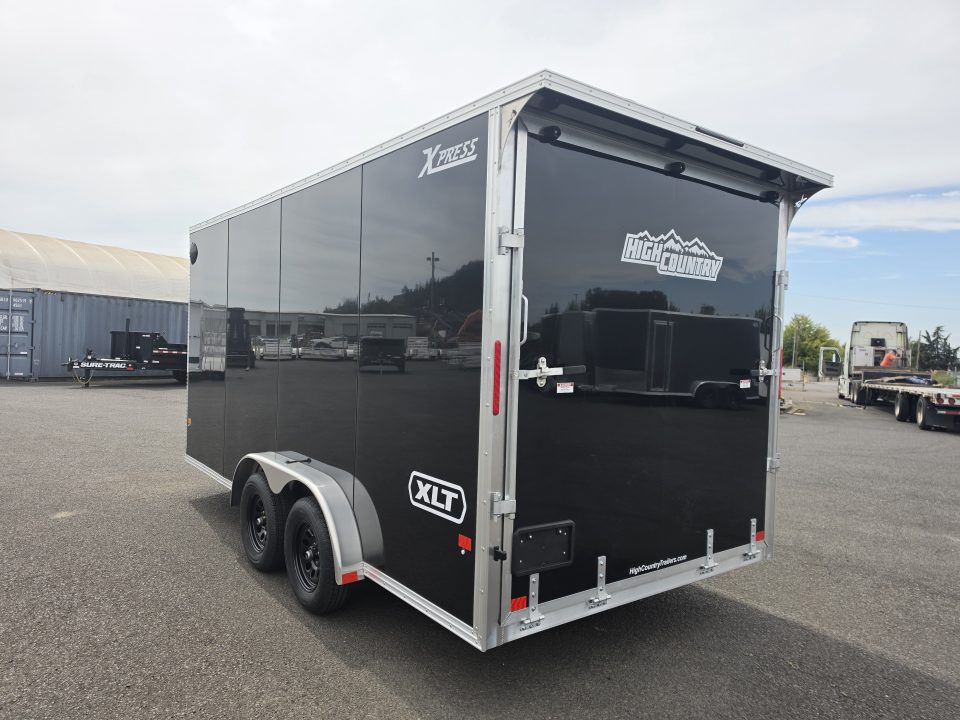 New 2027 ALCOM 7.5x16 XPRESS XLT Aluminum Enclosed Trailer w/ Upgrades 7K GVWR