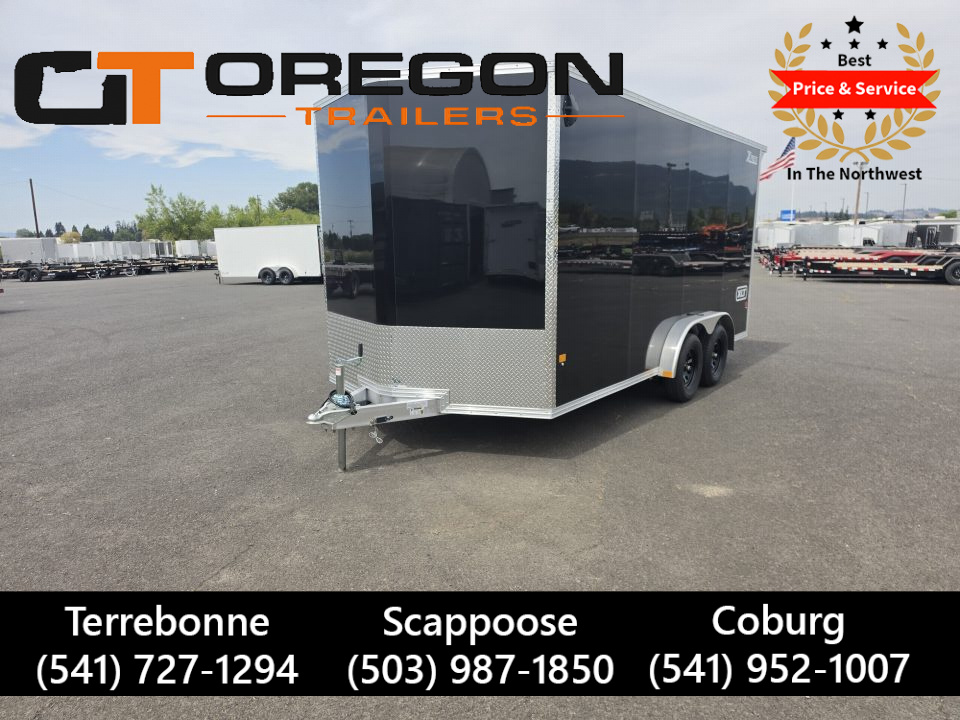 New 2027 ALCOM 7.5x16 XPRESS XLT Aluminum Enclosed Trailer w/ Upgrades 7K GVWR