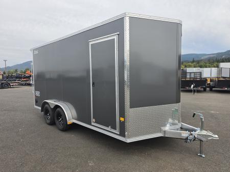 New 2027 ALCOM 7.5x16 XPRESS XLT Aluminum Enclosed Trailer w/ Upgrades 7K GVWR