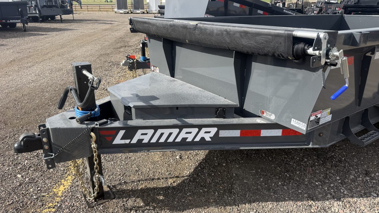 New 2027 Lamar 14' Dump Trailer