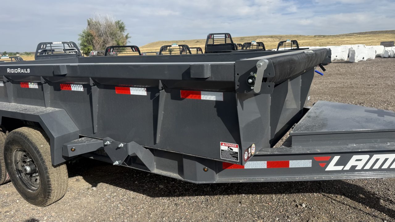 New 2027 Lamar 14' Dump Trailer