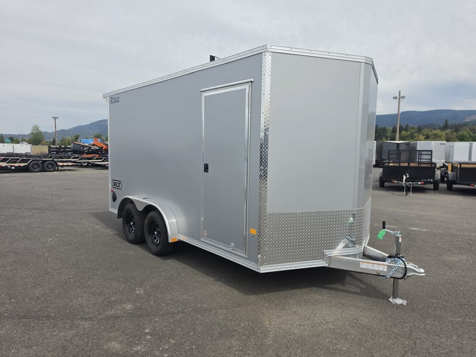 New 2027 ALCOM 7.5x14 XPRESS XLT Aluminum Enclosed Trailer w/ Upgrades 7K GVWR