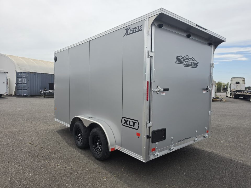 New 2027 ALCOM 7.5x14 XPRESS XLT Aluminum Enclosed Trailer w/ Upgrades 7K GVWR