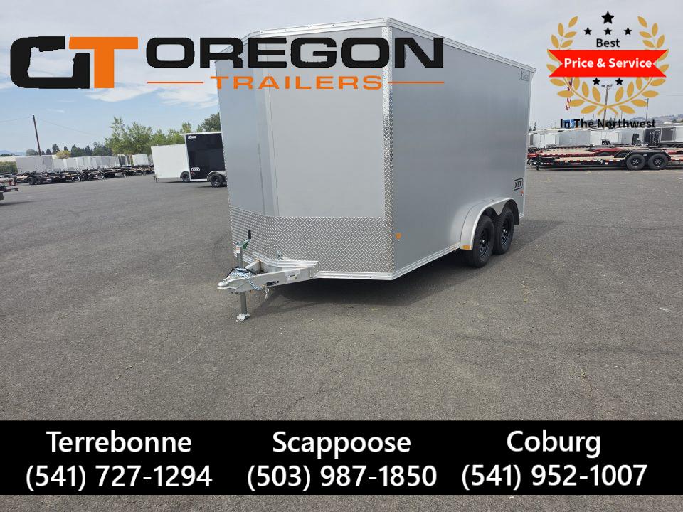 New 2027 ALCOM 7.5x14 XPRESS XLT Aluminum Enclosed Trailer w/ Upgrades 7K GVWR