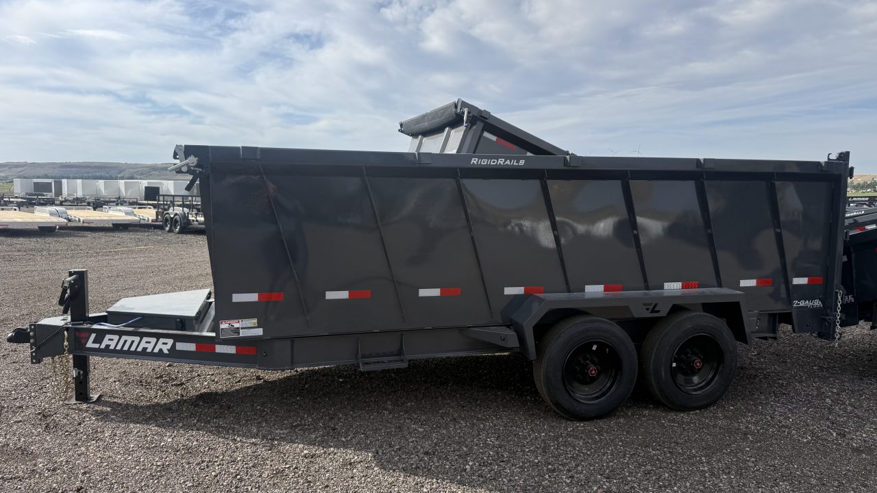 New 2027 Lamar 16' Dump Trailer 16K