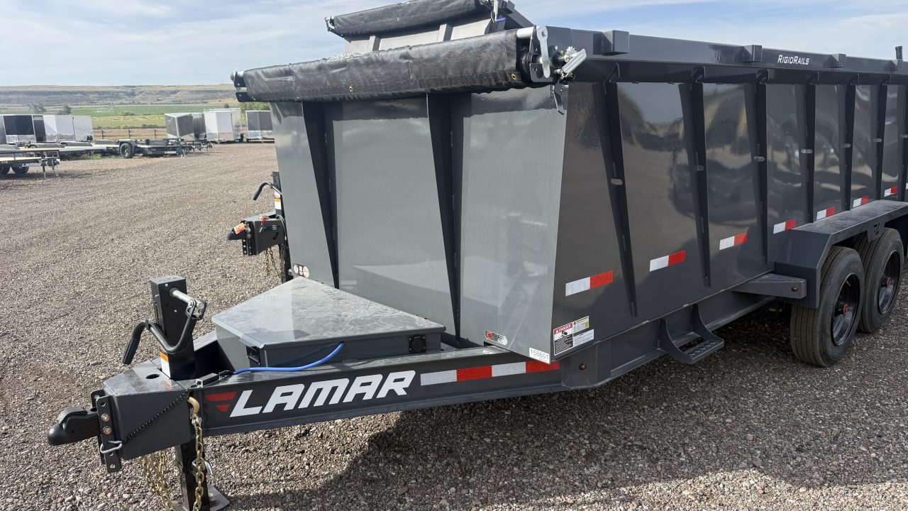 New 2027 Lamar 16' Dump Trailer 16K