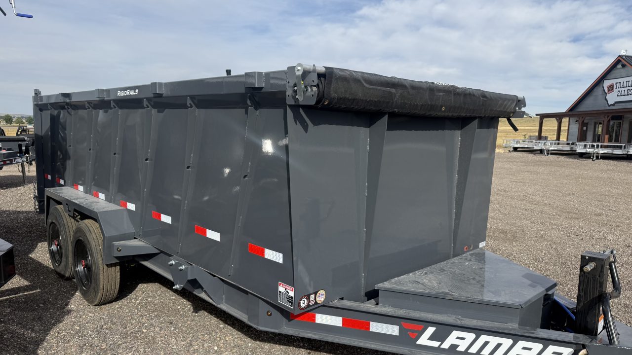 New 2027 Lamar 16' Dump Trailer 16K