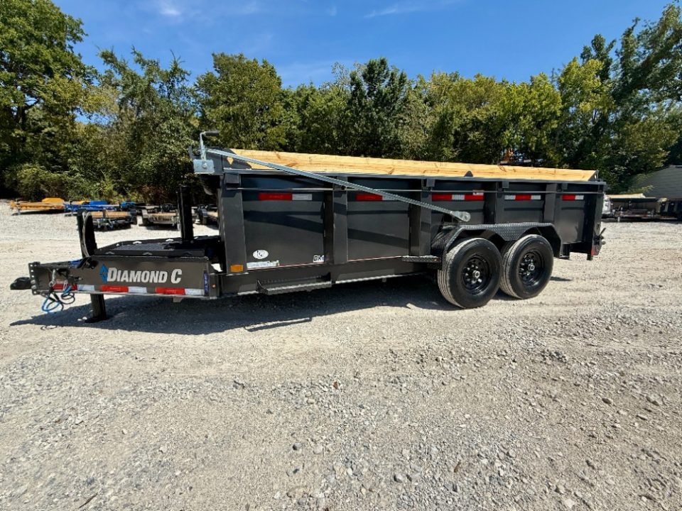 New 2027 Diamond C Trailers 15.5K LPT 207 Package 16'X82" Dump Trailer