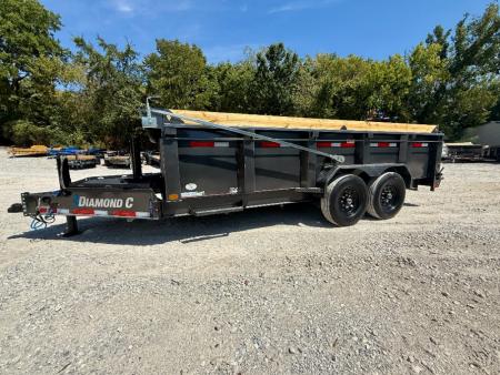 New 2027 Diamond C Trailers 15.5K LPT 207 Package 16'X82  Dump Trailer