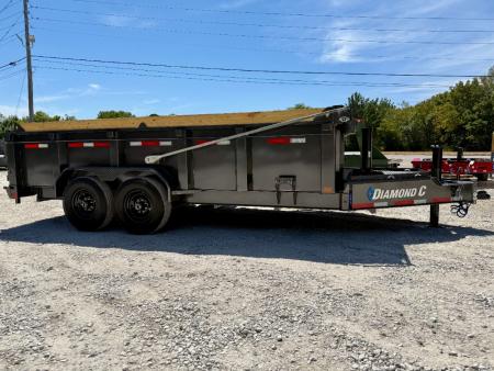 New 2027 Diamond C Trailers 15.5K LPT 207 Package 16'X82" Dump Trailer