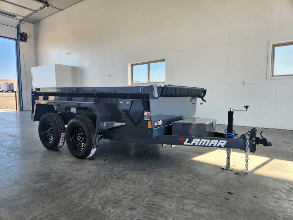 New 2027 Lamar Mini Dump Trailer 7K
