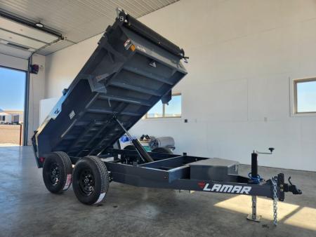 New 2027 Lamar Mini Dump Trailer 7K
