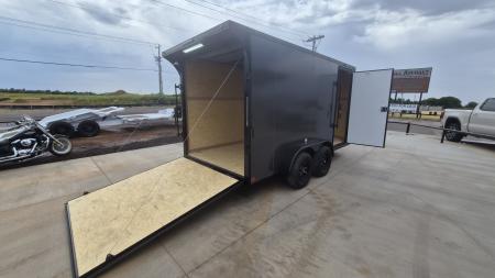 New 2027 Sawyer Enclosed Trailers 7'X14' 7K Cargo / Enclosed Trailer