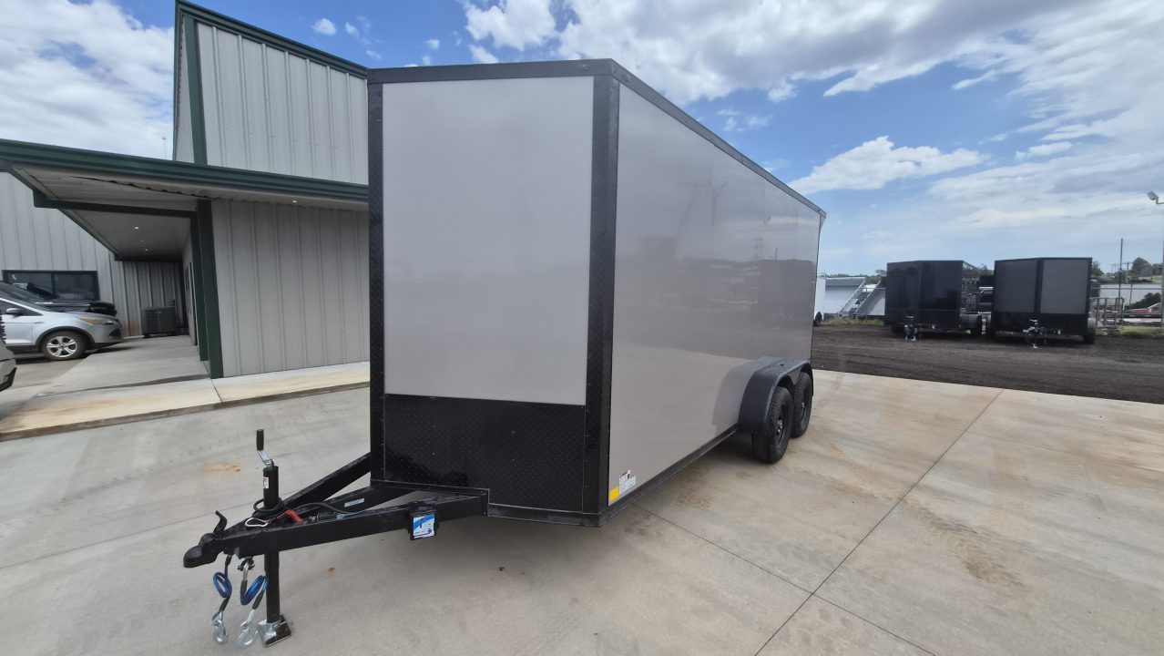 New 2027 Sawyer Enclosed Trailers 7'X16' 7K Cargo / Enclosed Trailer