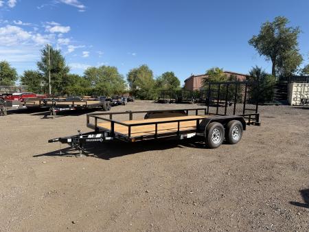 New 2027 Diamond T 7-16 Tandem Axle Ramp Gate Utility 7K GVWR