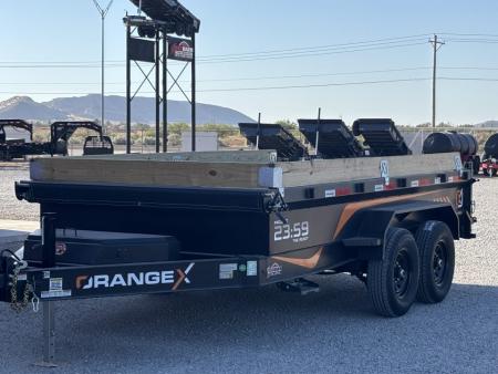 New 2027 ORANGE X CSD 83X14 DUMP TRAILER 14K Dump Trailer