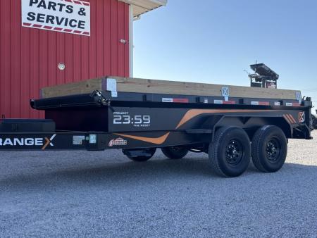 New 2027 ORANGE X CSD 83X14 DUMP TRAILER 14K Dump Trailer