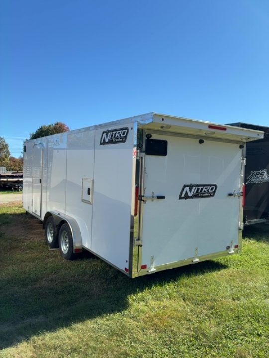 New 2027 Nitro SIS 7.5 X 20 Snowmobile Trailer