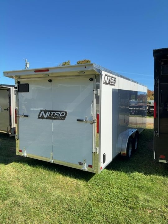 New 2027 Nitro SIS 7.5 X 20 Snowmobile Trailer