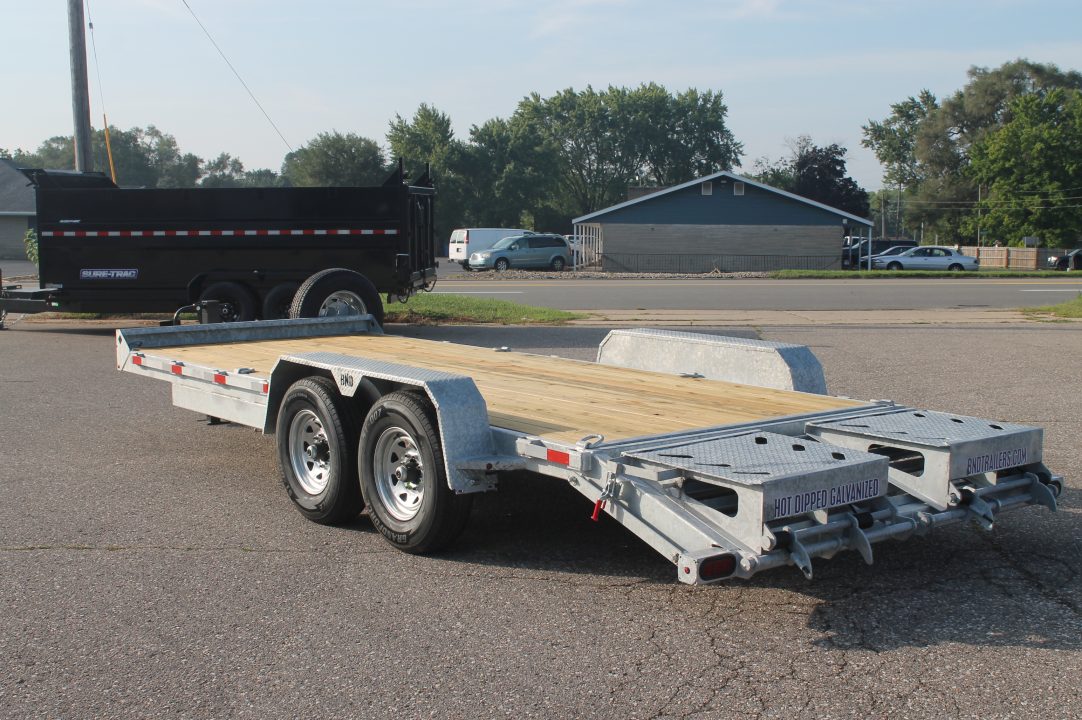 New 2027 BND Trailers GAL7X20EM 14K Equipment Trailer