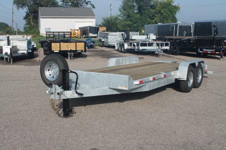 New 2027 BND Trailers GAL7X20EM 14K Equipment Trailer