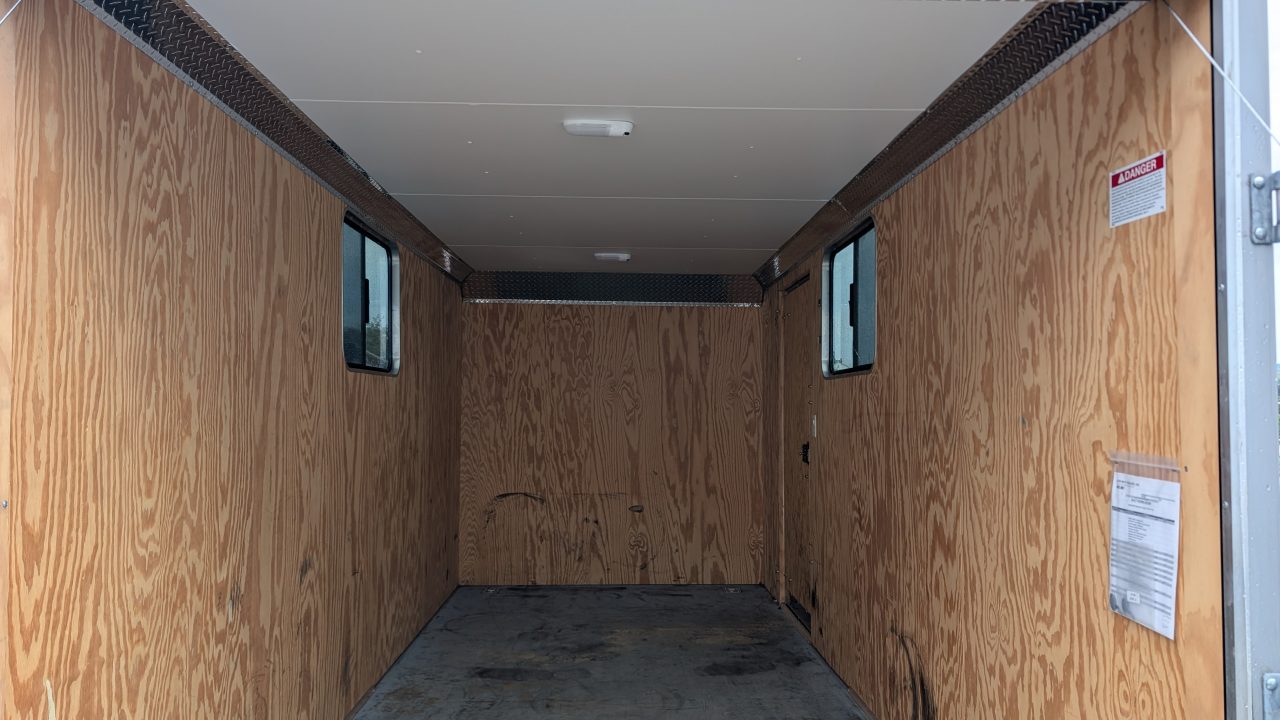 Used 2021 Car Mate 7 x 16 HD Custom Cargo Trailer w/ Ramp Door ( 84" INSIDE!!)