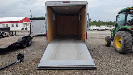 Used 2021 Car Mate 7 x 16 HD Custom Cargo Trailer w/ Ramp Door ( 84" INSIDE!!)