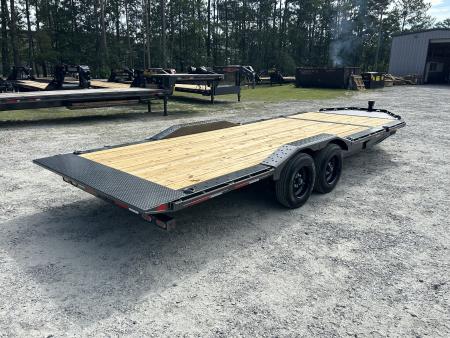 New 2027 Diamond C HXD Tilt Trailer, Drive Over Fender, Tilt Equipment Trailer with 8K Axles, (18ft + 4ft )