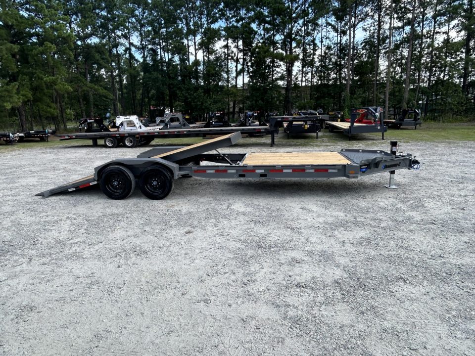 New 2027 Diamond C HDT Tilt Trailer, 82x24 ( 16ft+8ft ) 8K Axles, #13,220 lbs Payload