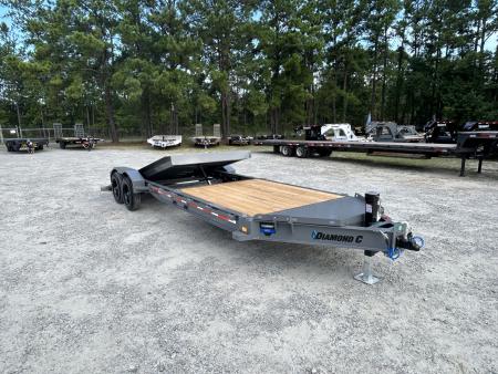New 2027 Diamond C HDT Tilt Trailer, 82x24 ( 16ft+8ft ) 8K Axles, #13,220 lbs Payload