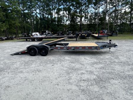 New 2027 Diamond C HDT Tilt Trailer, 82x24 ( 16ft+8ft ) 8K Axles, #13,220 lbs Payload
