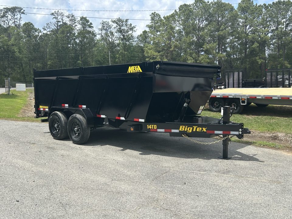 New 2027 Big Tex Trailers 14TD Dump Trailer, 7x16, 48" Sides, 6-Stage Telescopic
