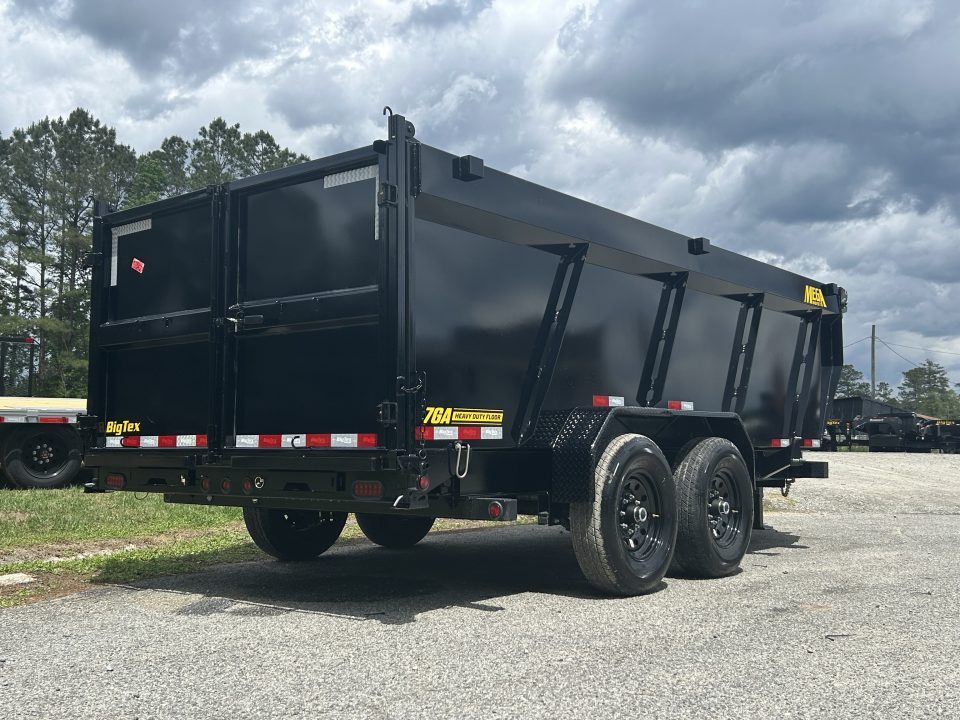 New 2027 Big Tex Trailers 14TD Dump Trailer, 7x16, 48" Sides, 6-Stage Telescopic