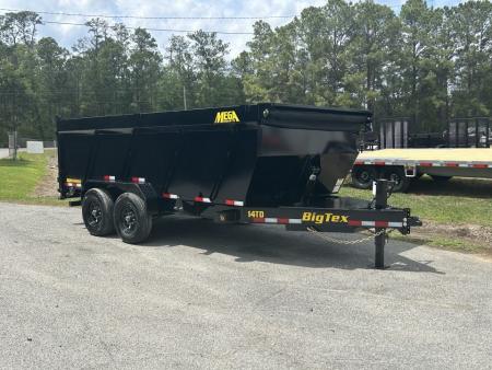 New 2027 Big Tex Trailers 14TD Dump Trailer, 7x16, 48" Sides, 6-Stage Telescopic