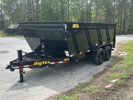 New 2027 Big Tex Trailers 14TD Dump Trailer, 7x16, 48" Sides, 6-Stage Telescopic