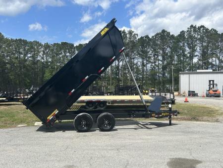 New 2027 Big Tex Trailers 14TD Dump Trailer, 7x16, 48  Sides, 6-Stage Telescopic