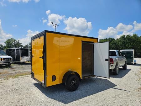 New 2026 Maximum Cargo Trailers 6X10 SA, 6'6  interior height, 3.5k axle, .080 polycore Cargo / Enclosed Trailer