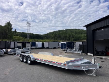 New 2027 Triumph 7x26 (24+2) Equipment Trailer / Galvanized/ I beam frame / Tri-Axle - 21,000GVW