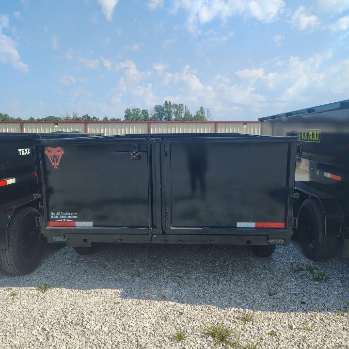 New 2026 Texas Pride Trailers 7x14x3 TA Bumper Pull , 16k axles Dump Trailer