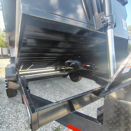 New 2026 Texas Pride Trailers 7x14x3 TA Bumper Pull , 16k axles Dump Trailer