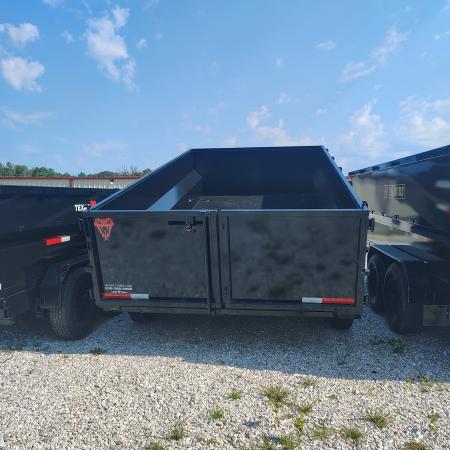 New 2026 Texas Pride Trailers 7x14x3 TA Bumper Pull , 16k axles Dump Trailer