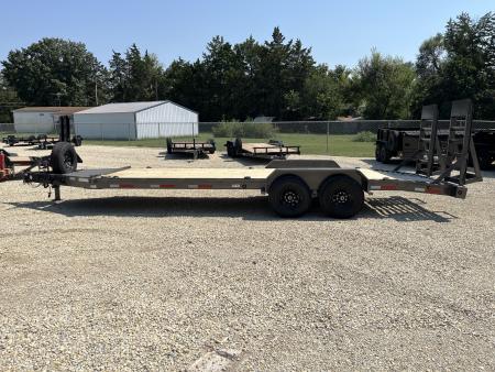 New 2026 Texas Bragg Trailers 83"x22' Boss Equipment Trailer
